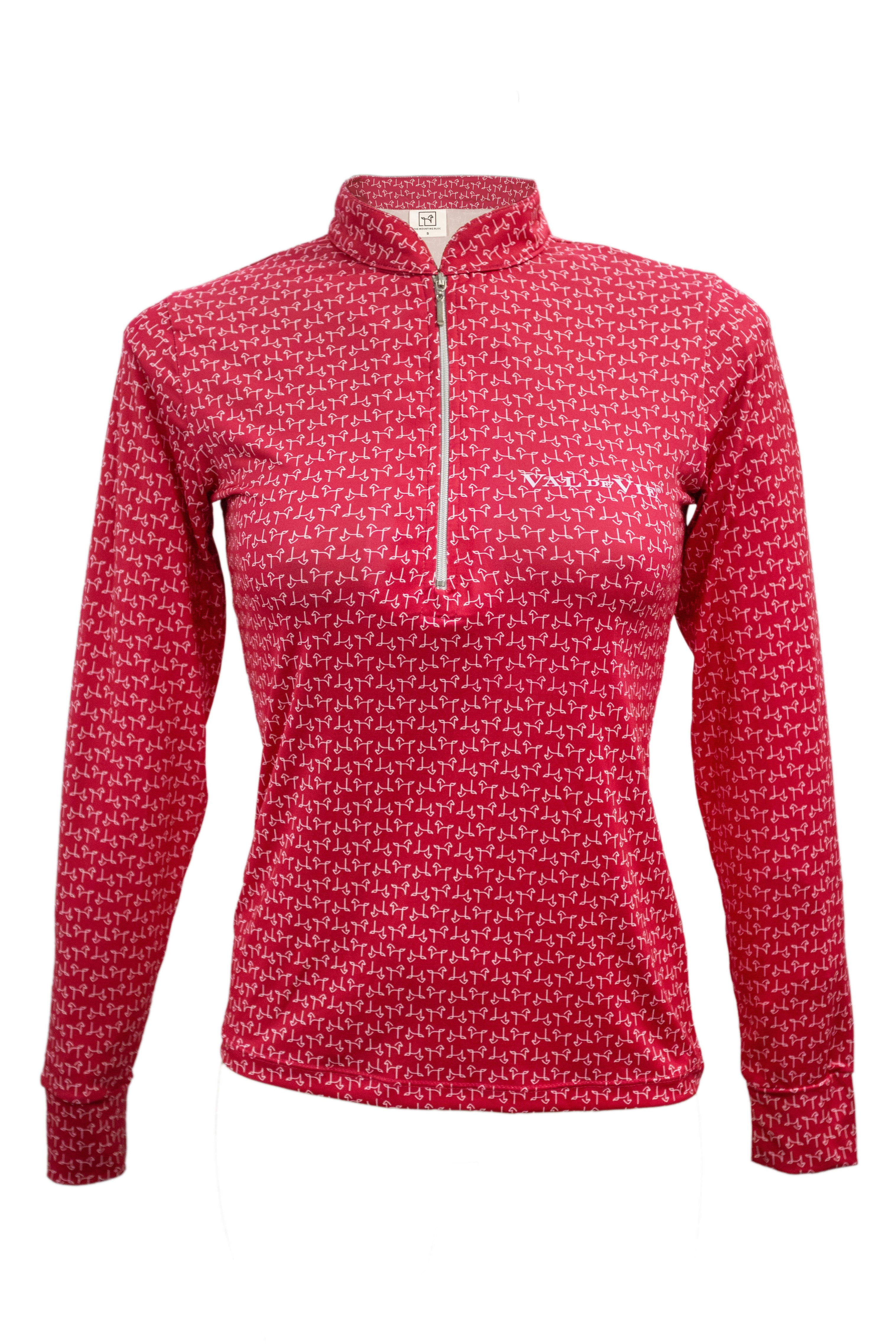 Val de Vie - Equestrian Baselayer - Raspberry