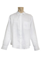 Val de Vie - Men's Linen Shirt - WHITE
