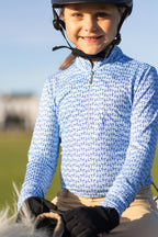 Val de Vie - Equestrian Baselayer - Baby Blue