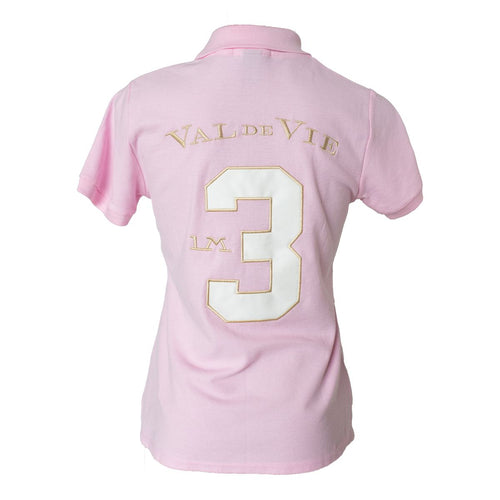 LA MARTINA VAL DE VIE LADIES POLO - PINK