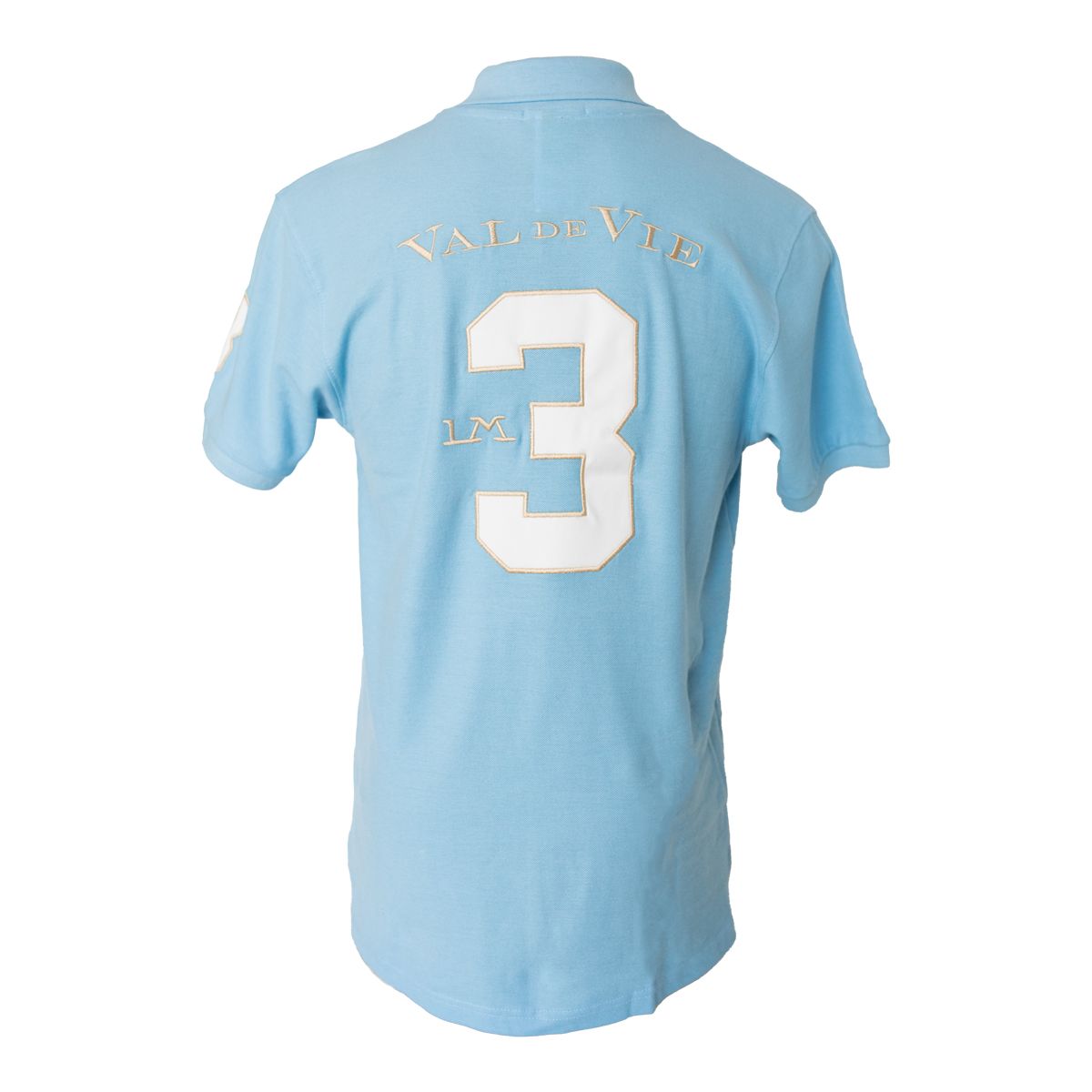 LA MARTINA VAL DE VIE MENS POLO - BLUE