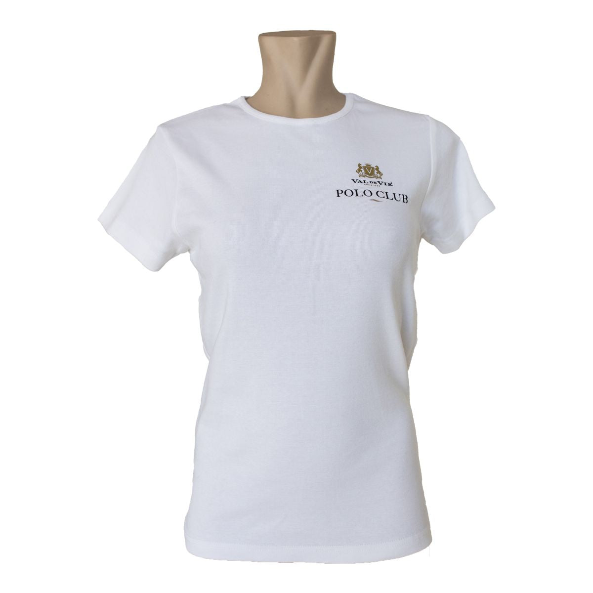 LIFE BEGINS WHEN THE SEASON STARTS VAL DE VIE POLO CLUB LADIES T-SHIRT